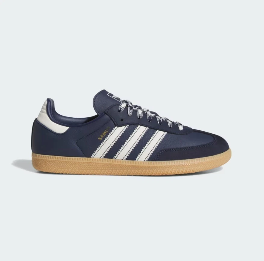 adidas Samba OG White Navy | eBay
