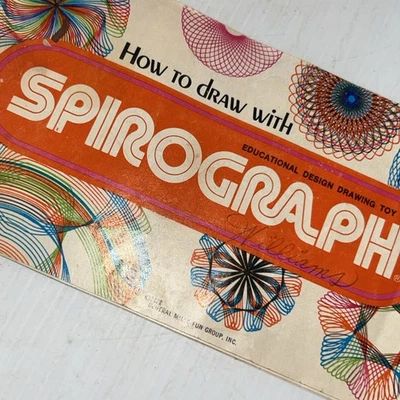 Vtg 1972 Kenner Spirograph How to Draw With Instructions Replacement Part/66j - Image 1 of 4