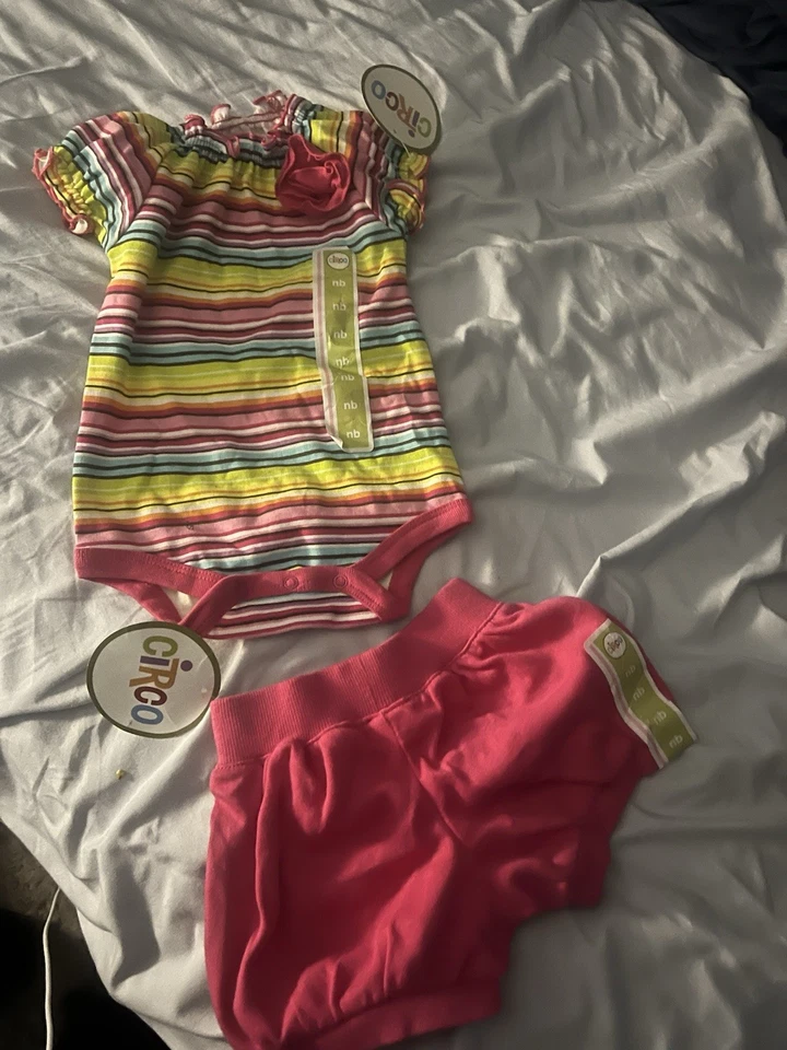 Newborn Baby Girl Summer Outfit - Image 1 of 1