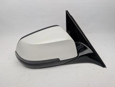 Espejo retrovisor derecho pasajero BMW serie 5 2014-2016 intermitente eléctrico blanco Foto 1 de 4