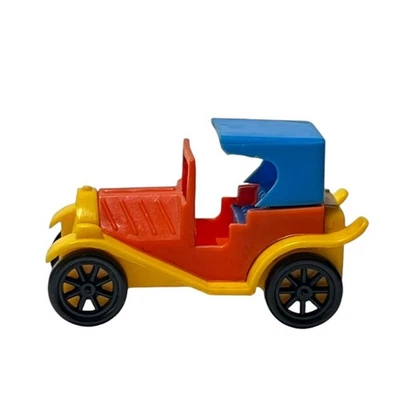 Mini coche de juguete modelo T vintage Bruder de los años 50 plástico Alemania Occidental Foto 1 de 4