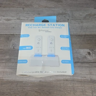 NEW Psyclone Essentials PSE530 Nintendo Wii Controller Dual Recharge Station NOS - Image 1 of 2