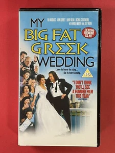 My Big Fat Greek Wedding, VHS Video Mia Vardalos, Cert PG Movie - Picture 1 of 3