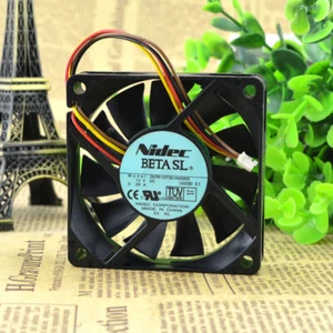 Nidec D07R-12T3U 04A0H3 7015 DC 12V 0.29A 7cm Chassis Cooling Industrial Fan  - Picture 1 of 5