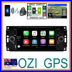 JEEP COMMANDER XK 2006-2009 GPS APPLE CARPLAY ANDROID AUTO CAM ODB DAB+ TPMS DVR - Picture 1 of 10