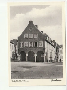 ELSFLETH / Weser...., Sparkasse, Ans. m. Arkaden, Nachbarhäuser....s/w AK - Bild 1 von 2