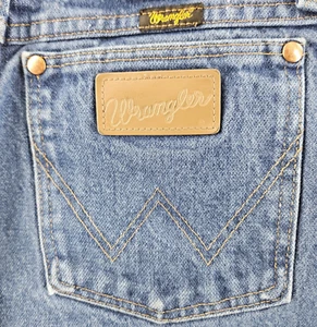 Jeans Wrangler Para Hombres 27x32 Azul 13MWZ Corte Vaquero Western Rodeo Competición Tareas - Imagen 1 de 15
