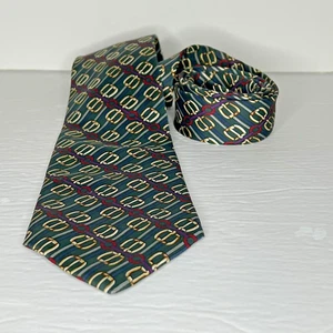 Brooks Brothers Silk Handmade Men's Necktie Equestrian Tack - Picture 1 of 7