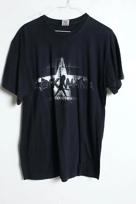 Camiseta Rock Mania Tour 2008 - Negra - Talla L Grande (VY5)  Foto 1 de 3