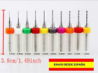 Micro Drill Bits 10 Pieces Of 0,3mm To 1,2mm Joyer ? To Electr? Nica, DIY Dremel