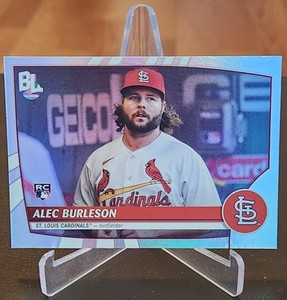 Alec Burleson 2023 Topps Big League #201 Uncommon Foil Rookie RC Cardinals