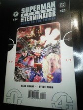 Superman vs. The Terminator Death To The Future #4 (2000 DC/Dark Horse) VF/NM