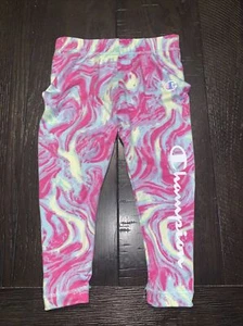 Champion Girls Tie Dye Swirl Leggings Size 18 months - Picture 1 of 5