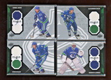 2011-12 Black Diamond Dual Jerseys Vancouver Canucks Team Lot (4)       *7031