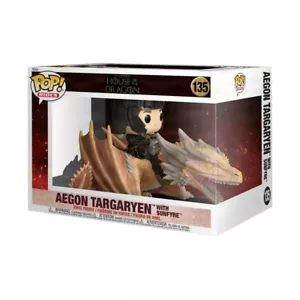 🔜Pre Order ETA 07/25 House of the Dragon - Aegon Targaryen with Sunfyre Pop 135 - Picture 1 of 1