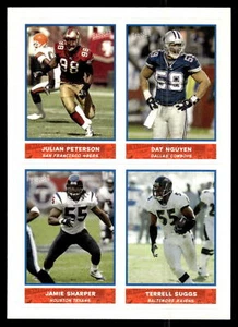 Julian Peterson / Nguyen / Jamie Sharper / Terrell Suggs 2004 Bazooka Card  #4 - Picture 1 of 2