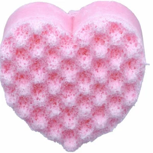 Bomb Cosmetics Body Buffer Duschschwamm Rose & Oudh, Seifenschwamm, Rosa - Bild 1 von 1