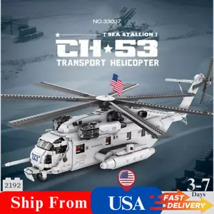 Reobrix 33037 CH-53E Transport Helicopter Military Building Block Set – 2192 PCS - Picture 1 of 9
