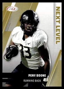 2025 Sage Football High Next Level Gold 108 Peny Boone - Imagen 1 de 2