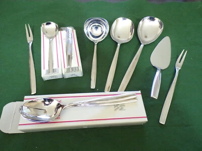 WMF Modell LONDON Satz 10 Vorleger Vorlegeteile in Cromargan TOP ! - Bild 1 von 4