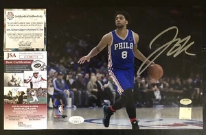 JAHLIL OKAFOR PHILADELPHIA 76ERS HANDSIGNIERTES JSA & SCHWARTZ SPORTS 8x10 FOTO - Bild 1 von 1