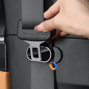 Magnetic Car Safety Seat Belt Clip Fixed Limiter Seat Belt Buckle Holder Stopper - Picture 1 of 13