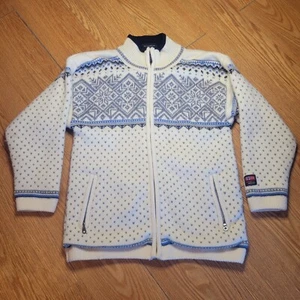 Gjestal Exclusive Women's Norwegian Wool Full Zip Lined Cardigan Jacket  Small  - Picture 1 of 24