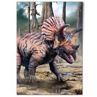 Poster A1 Triceratops Cretaceous Era Dinosaur Kids #53498