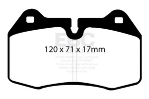 EBC Brakes UD639 Ultimax Brake Pads Fits 95-02 Skyline - Picture 1 of 3