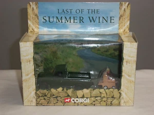 CORGI CC07403 LETZTER SOMMER WEIN GRÜNES LAND ROVER AUTO + METALL KOMPOFIGUR - Bild 1 von 1