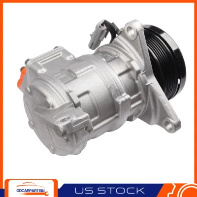 A/C AC Compressor For 1996-2000 Dodge Caravan Chrysler Plymouth Voyager - Image 1 of 4