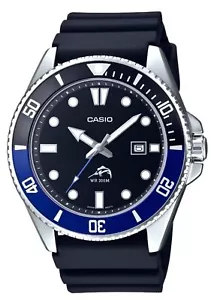 Casio MDV106B-1A1 Men's Duro 200 Diver's Watch MDV-106 Black - Picture 1 of 4