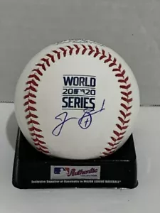 JOSH BARD SIGNIERT 2020 WELTSERIE BASEBALL LOS ANGELES DODGERS CHAMPS JSA COA - Bild 1 von 2