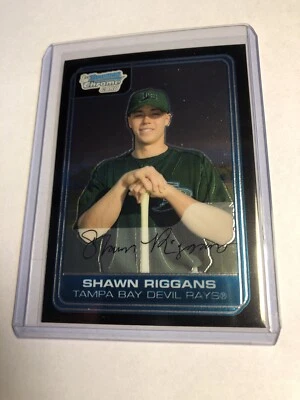2006 Bowman Chrome Shawn Riggans Rookie Card #BC76 RC - Image 1 of 2