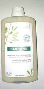 Klorane Shampoo With Oat Milk For All Hair Type 400ml 13.5 Oz Ultra Gentle NWOB - Picture 1 of 1