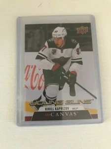 2020-21 Upper Deck Series 2 Kirill Kaprizov RC Young Guns Canvas Parallel - Picture 1 of 1