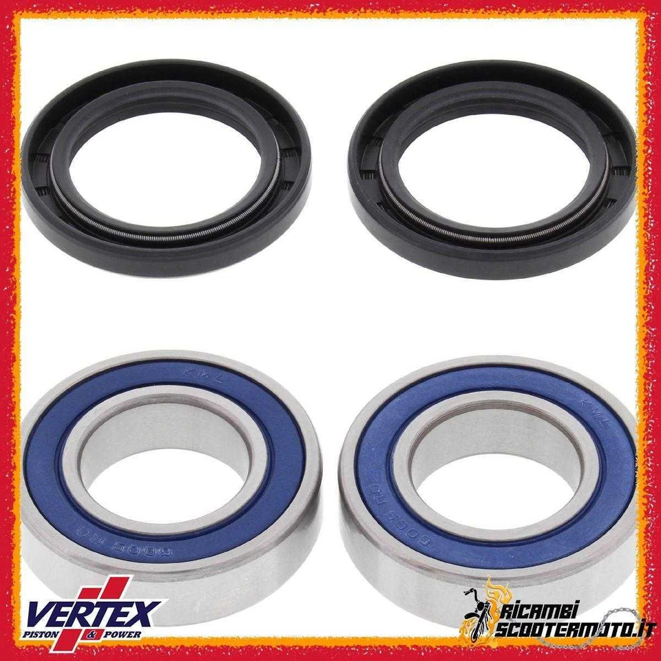 Kit Hinten Radlager Kawasaki Vn 1600 Vulcan Nomad 2005-2008 25-1273#113 - Изображение 1 из 1