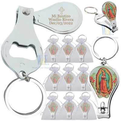 12 PIEZAS Favores de bautizo personalizados Favores de primera comunión Foto 1 de 4
