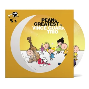 VINCE GUARALDI TRIO PEANUT'S GREATEST HITS  LP PICTURE DISC  MINT - Picture 1 of 1