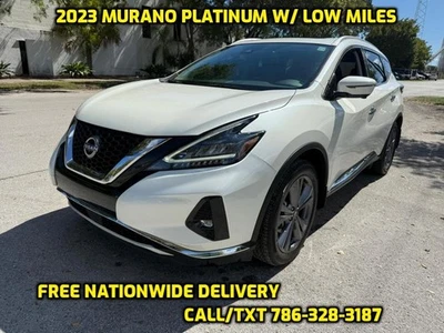 2023 Nissan Murano Platinum  🔥 FREE DELIVERY 🔥 Call 786-328-3187 - Image 1 of 4