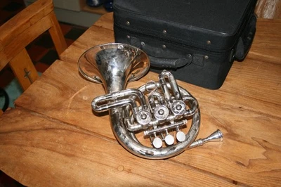 Piccolo French Horn - Rare - image 1 of 4