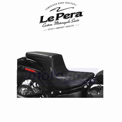 Le Pera Kickflip Diamond Seat for 2018-2020 Harley Davidson FXFBS Fat Bob bh Foto 1 de 4