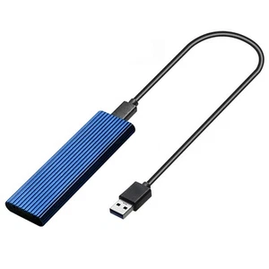 BoîTier SSD M2 BoîTier NVME Adaptateur SSD M.2 Vers USB pour NVME PCIE NGFF3156 - Photo 1/8