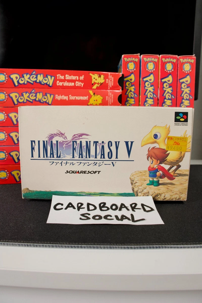 Las mejores ofertas en Final Fantasy V Nintendo 1992 liberado