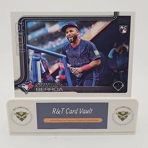 2025 TOPPS SERIES 2 GOLDEN MIRROR IMAGE VARIATION RC STEWARD BERROA BLUE JAYS - Bild 1 von 2