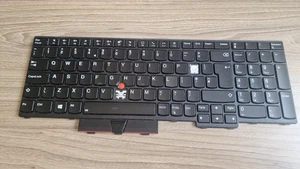 Lenovo Thinkpad L15 UK Backlit Keyboard missing keys SN20W68025 PK131H61B10 - Afbeelding 1 van 8