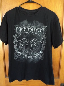 Queensryche Band T-Shirt - Größe L - gut getragen - kleine Beschädigungen - Bild 1 von 6