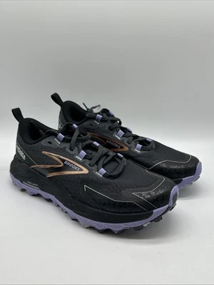 Brooks Cascadia 18 Womens Size 7.5B Black Purple Athletic Running Shoes Sneakers - Image 1 of 4
