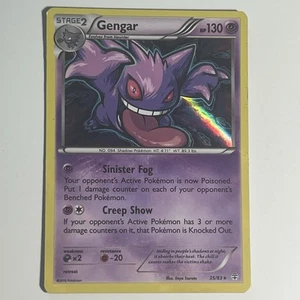 Pokémon TCG Gengar 35/83 XY Generations Holo Rare Card Creep Show MP - Picture 1 of 11