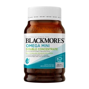 Blackmores Mini Omega Double Concentrate Fish Oil 400 - Picture 1 of 9